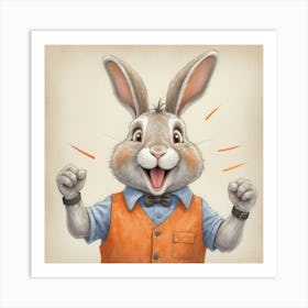 Bunny Rabbit 18 Art Print