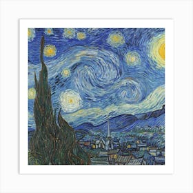 Starry Night 2 Art Print