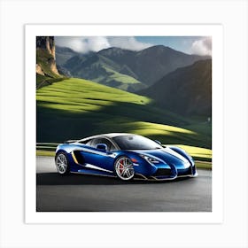 Lamborghini 116 Art Print