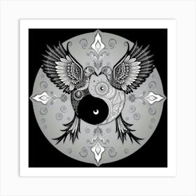 Yin Yang Art Print