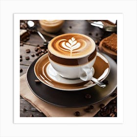 Coffee Latte 1 Art Print