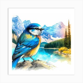 Wild Bird Artwork 2 Art Print