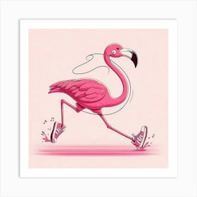 Flamingo 8749724 1280 Art Print