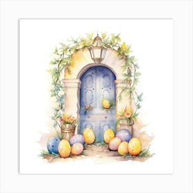 Easter Door 4 Art Print