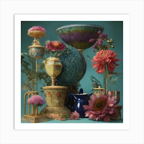 Highly Photorealistic Intricated Detail Art Print