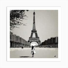 Paris Eiffel Tower 46 Art Print