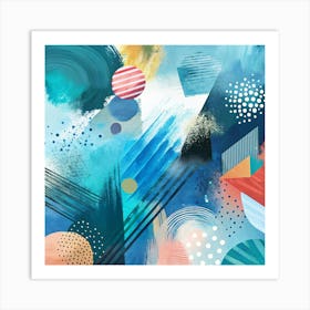 Abstract Painting 250 Art Print