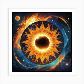 Sun In The Sky Art Print