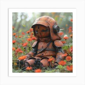 Lone Soldier Art Print