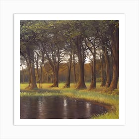 A Place To Reflect Art Print