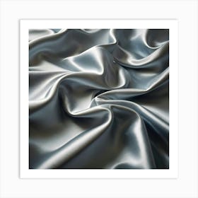 Satin Fabric Art Print