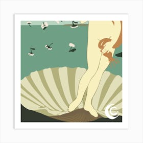 Nascita Di Venere (Opere Senza Titolo) Art Print