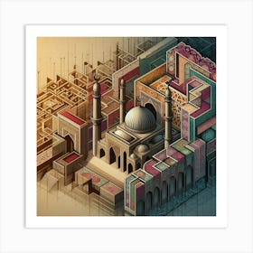 Islamic Architecture Art Print