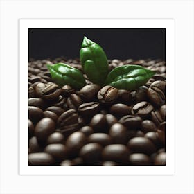 Coffee Beans Stock Videos & Royalty-Free Footage Art Print