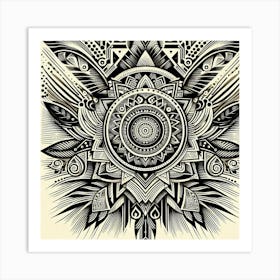 Mandala Art Print