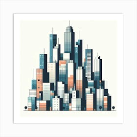 Cityscape 10 Art Print