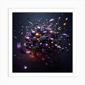 Abstract 3d Art 1 Art Print