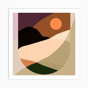 Abstract Landscape 2 Art Print