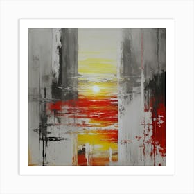 Abstract Painting 1 Art Print