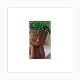 Terracotta Planter Art Print