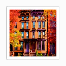 Autumn In Brooklyn Art Print