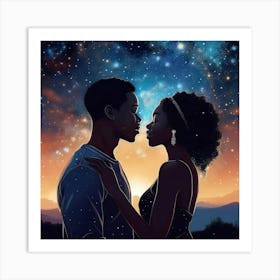 Love struck Art Print