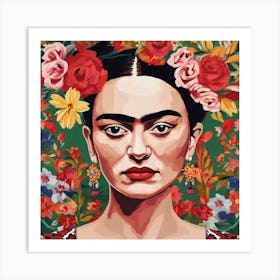 Frida Kahlo 4 Art Print