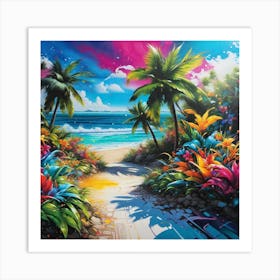 Tropical Paradise 3 Art Print