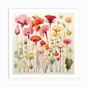 Flowers In Bloom Art Print