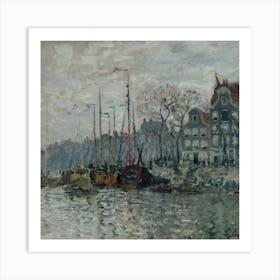 Claude Monet Amsterdam Art Print