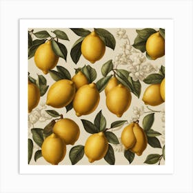 Default Default Vintage Lemons For Defferent Seasons Aestethic 2 Art Print