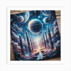 Space City 2 Art Print