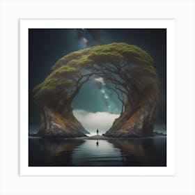 Echoes Of The Enigma Art Print