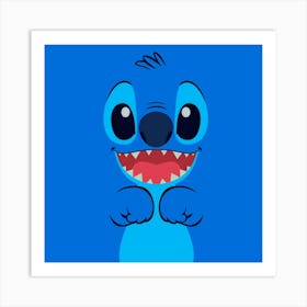 Cute Cartoon Face Art Print