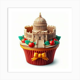 St Petersburg Cupcake 3 Art Print