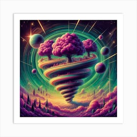 Psychedelic Art 6 Art Print