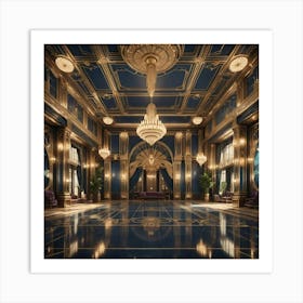 Grand Ballroom 1 Art Print