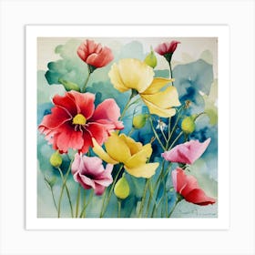 Poppies 1 Art Print