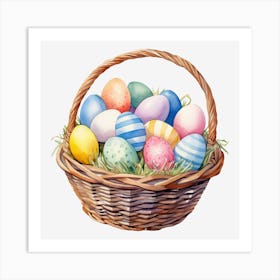 Easter Basket 12 Art Print