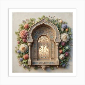 Islamic Window 3 Art Print