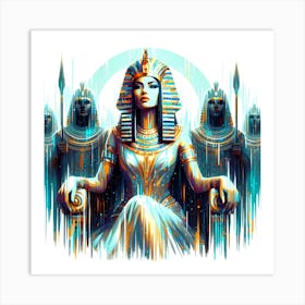 Cleopatra Portrait Artwork 171 Art Print