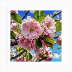 Blossoming Cherry Tree Art Print