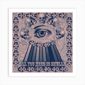 Eye bandana Art Print