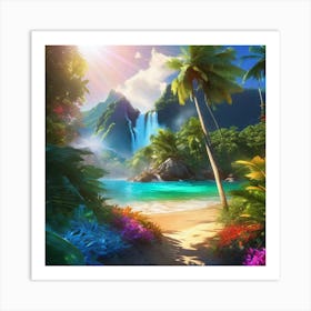 Tropical Paradise 14 Art Print