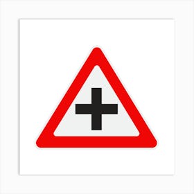 Road Sign.A fine artistic print that decorates the place.33 Art Print