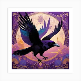 Raven 1 Art Print