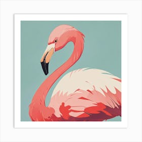 Flamingo 2 Art Print