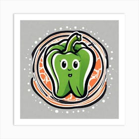 Green Pepper - Men'S Premium T-Shirt Art Print