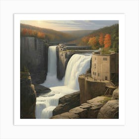 Waterfalls Of Ny Art Print