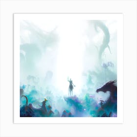 In The Heart Of Legends Art Print